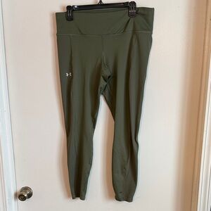 Under Armour Olive Green Leggings size XL